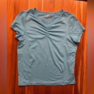 Girls XL MTA Sport Blue Athletic Top